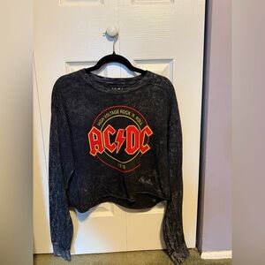 AC/DC Black Graphic Tee